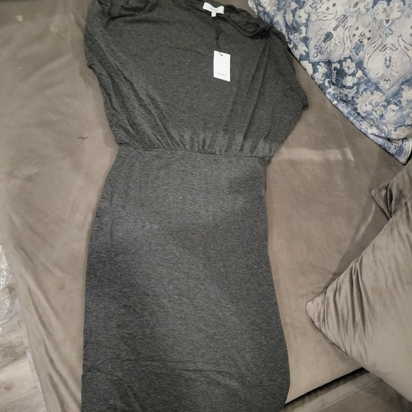 Reiss Evelyn Jersey Drape Dress SZ Small - Picture 4 of 8